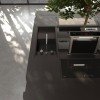 Système de table coulissante pour cuisine haut de gamme Montpellier au design italien