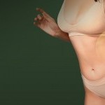 Silhouette féminine mise en valeur après soins esthétiques corporels chez JFG Clinic Gaillard