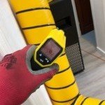 Contrôle de la température lors d’un traitement thermique contre la punaise de lit réalisé par Le Congélo Thermique en Haute-Savoie