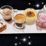 Café gourmand servi à La Romana – dessert maison au restaurant italien de Douvaine