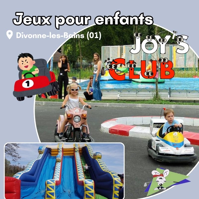 illustration - Jeux pour enfants Divonne-les-Bains 01 Joy's Club