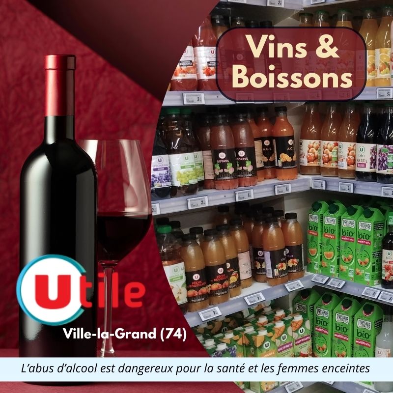 illustration - Vins et boissons Ville-la-Grand 74 Utile
