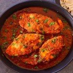 Curry de poisson aux saveurs exotiques, spécialité indienne du restaurant Indian Masala Saint-Julien
