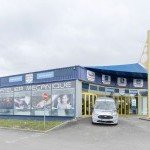 Façade du garage Gaud Car System à Douvaine entre Annemasse et Thonon