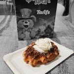 Gaufre au chocolat du snack du parc pour enfants C’5 Kids Party