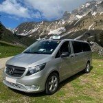 Taxi Taxility à Neuvecelle avec vue sur les montagnes du Chablais et le Léman