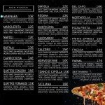 Carte du restaurant Da Renato avec spécialités napolitaines et méditerranéennes