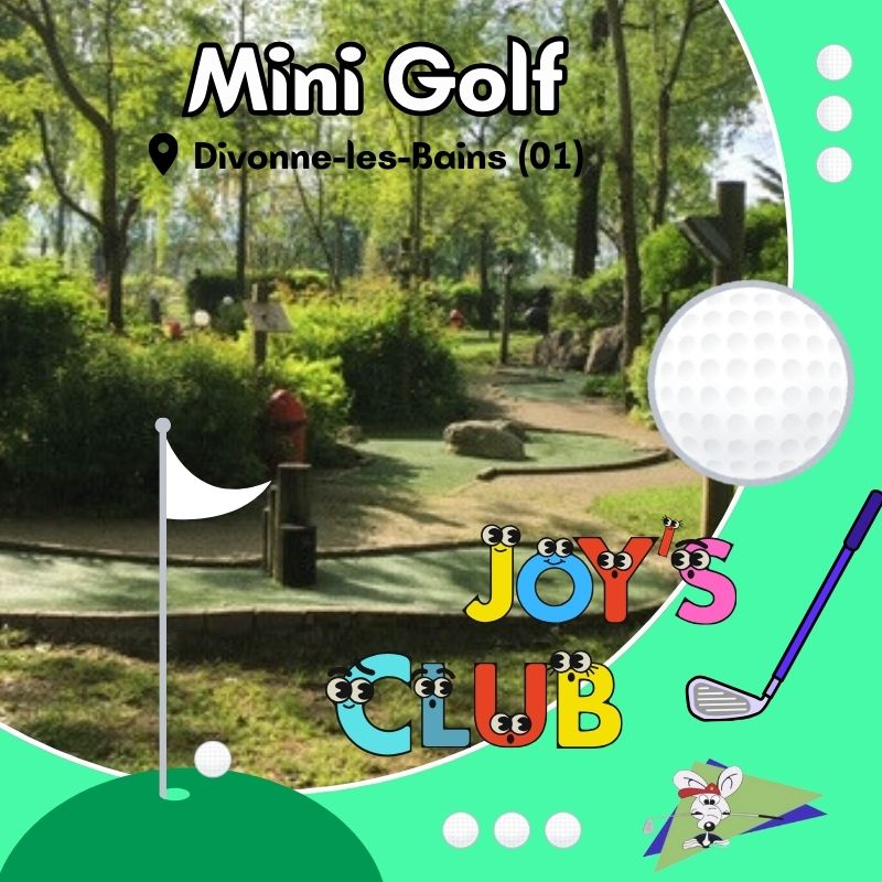 illustration - Mini Golf Divonne-les-Bains 01 Joy's Club