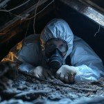Inspection des combles pour une dératisation par Hors Net, entreprise anti-nuisibles à Cluses