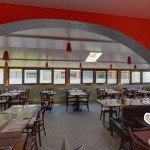 Salle intérieure du restaurant La Romana – cadre chaleureux et convivial à Douvaine