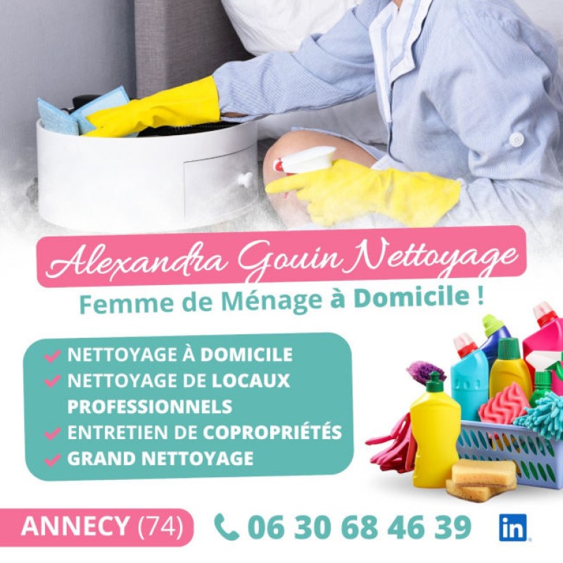 vignette du partenaire Alexandra Gouin Nettoyage