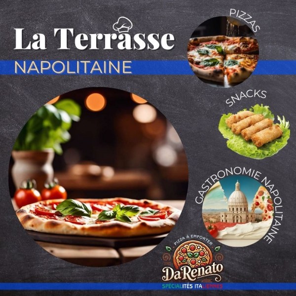 Présentation du restaurant Da Renato - La Terrasse Napolitaine à Sciez
