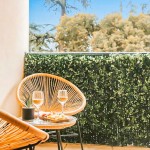 Terrasse privée avec mobilier extérieur, location saisonnière Chablais Haute-Savoie
