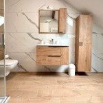 Salle de bain moderne avec douche à l'italienne et finitions bois, gestion de standing par GoldenKeys Haute-Savoie