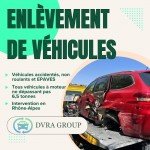 Présentation du service DVRA Group, enlèvement de véhicules en Auvergne-Rhône-Alpes