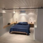 Chambre avec lit double, studio en location Airbnb géré par Prestige Home Partner Conciergerie dans le Chablais