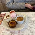 Variante de café gourmand au restaurant La Romana – desserts italiens et espresso à Douvaine