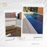 Avant/après la rénovation d'une piscine par La Compagnie du Bien-Être