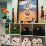 Salle de soins du Ta Thai Massage à Annemasse