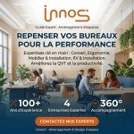 Guide aménagement de bureaux professionnels par InnoS : ergonomie et performance au travail