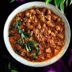 Bœuf Madras épicé, recette typique du sud de l’Inde servie chez Indian Masala Douvaine